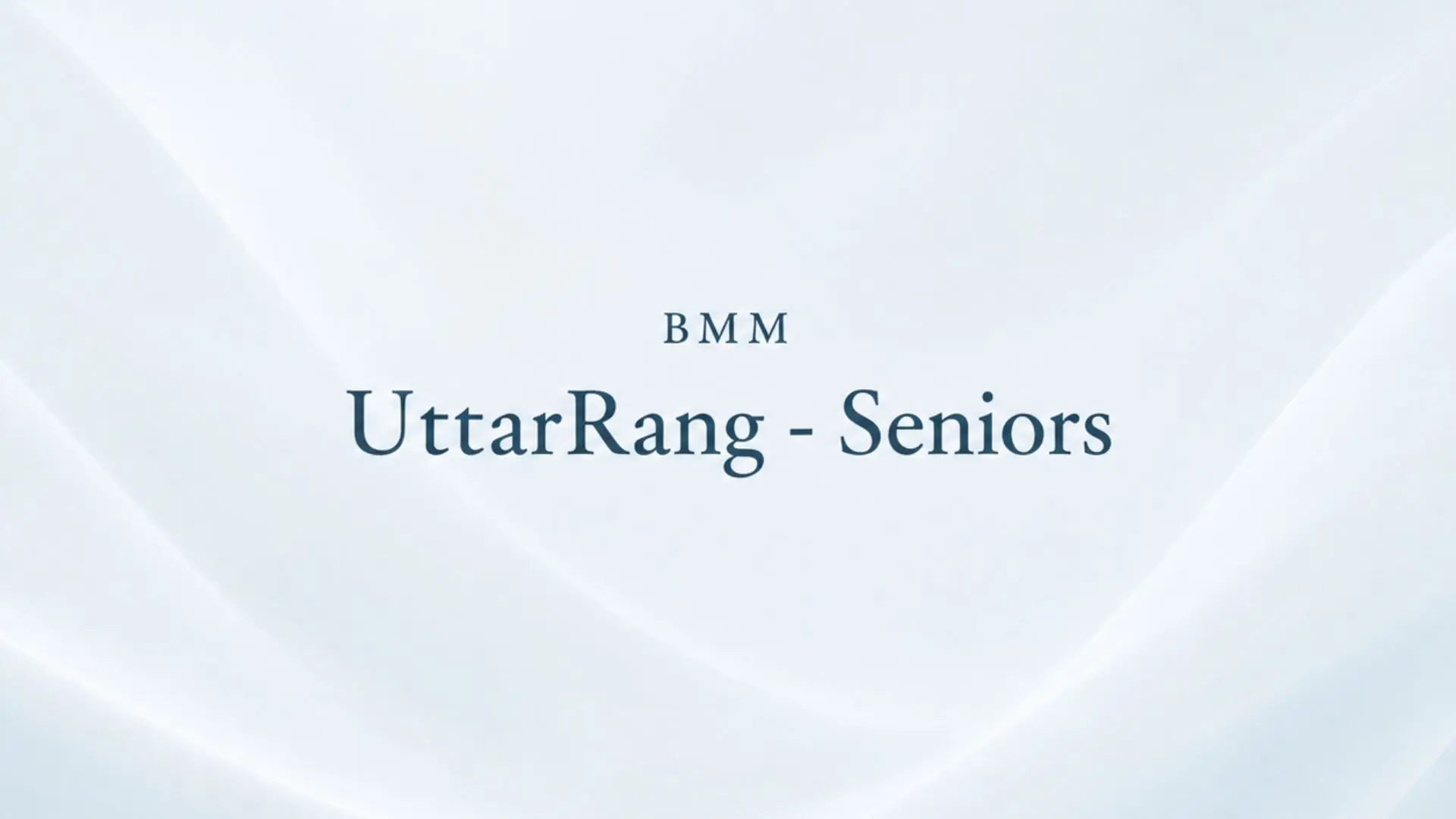 UttarRang seniors initiative preview